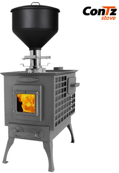 콘츠 T25 사각 펠렛난로 펠렛난로/화목난로, T25 사각 펠렛난로+사은품