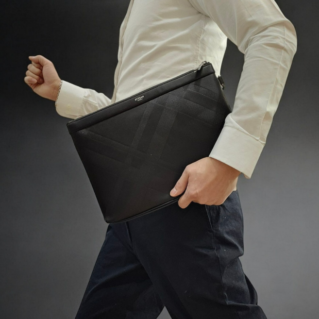 헤지스 남성 클러치백 숄더백
