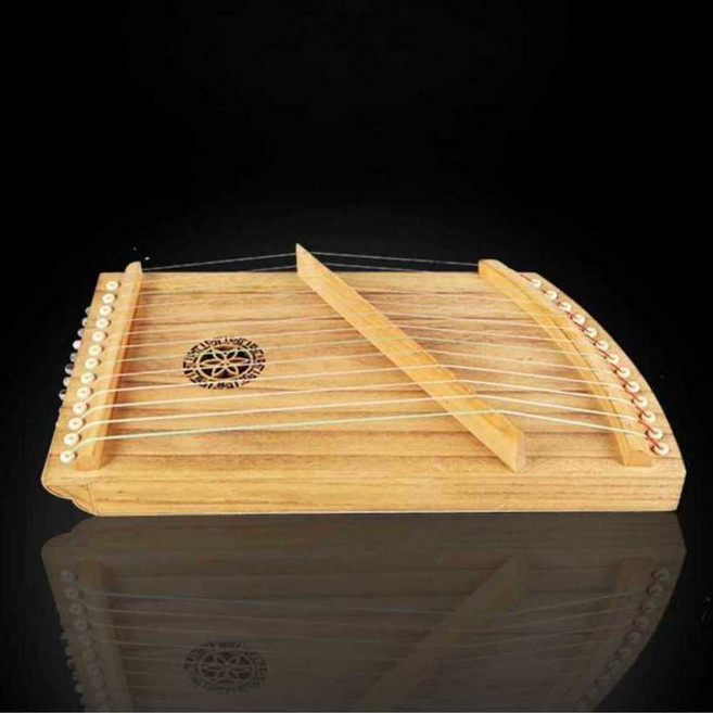 미니가야금 소형 휴대용 현악기 입문 연습용 국악기, Guzheng 손가락 훈련 장치 13현(럭셔리 패키지), 1개