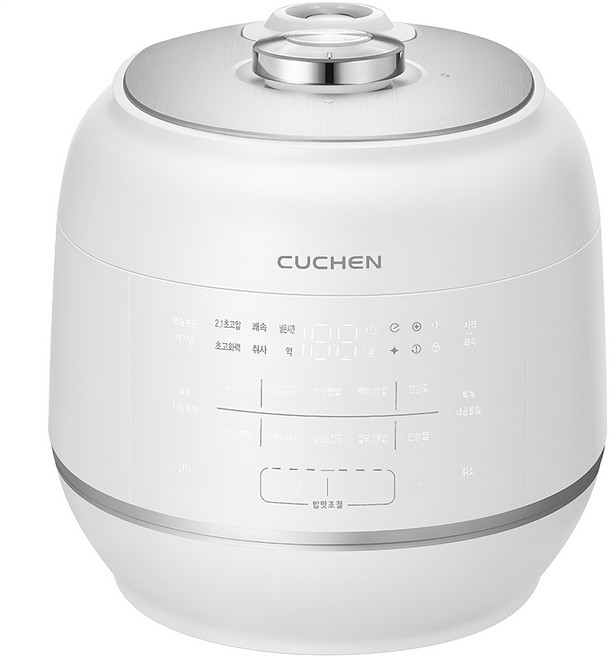 쿠첸 121 플러스 올스테인레스 전기압력밥솥 10인용, CRT-RPS1071W, NATURE WHITE