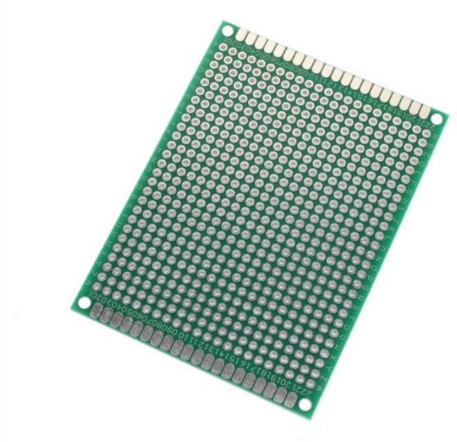 양면 만능기판 6x8cm/에폭시 PCB 만능기판 DM1000, 1개