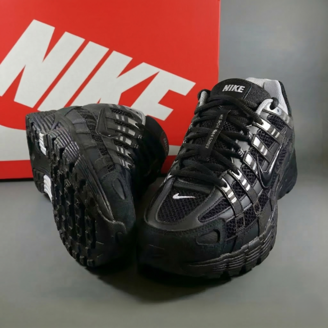 (매장정품) 나이키 P-6000 스웨이드 남성 운동화 런닝화 스니커즈 신발 베리픽 더스트백 세트