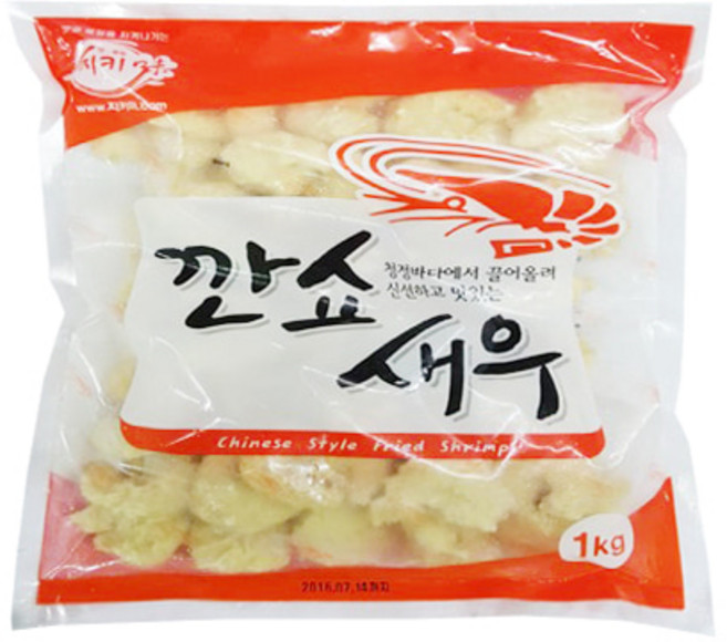 [342] 지키미 깐쇼새우튀김_1kg, 1개, 1kg