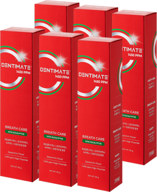 덴티메이트 1450고불소 구취케어 치약, 150g