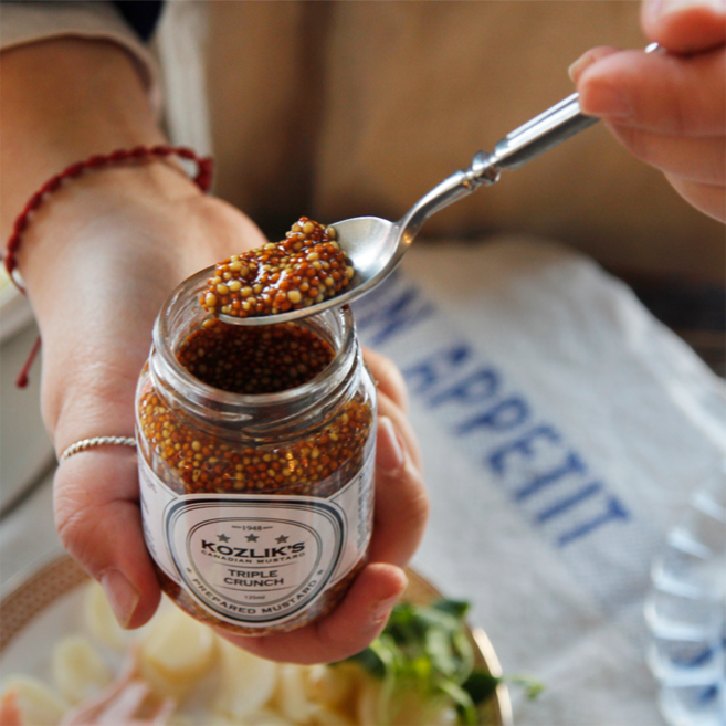 코즐릭스 머스타드 트리플 크런치, 125ml, 1개