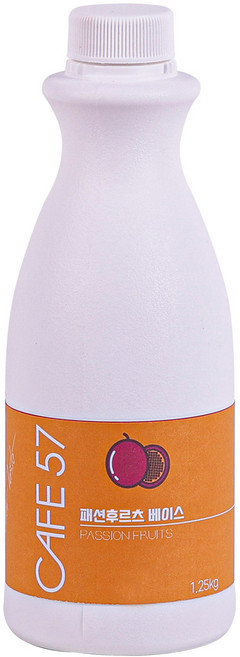카페57 상온 패션후르츠 베이스 1.2kg, 1개