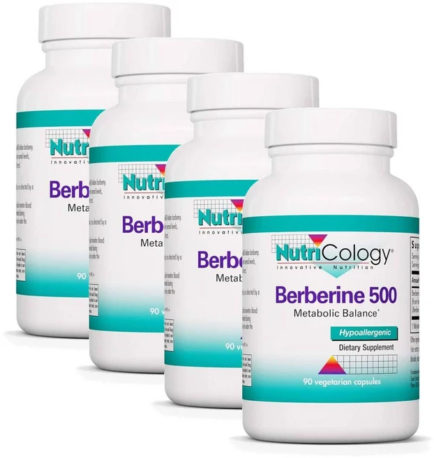 뉴트리콜로지 베르베린 500 메타볼릭 발란스 Nutricology Berberine, 4개, 90정 - 쿠팡