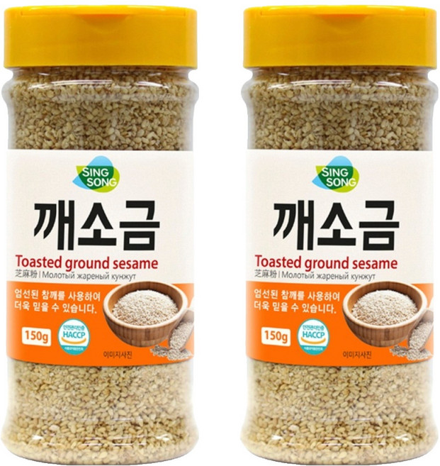 신송 깨소금, 150g, 2개