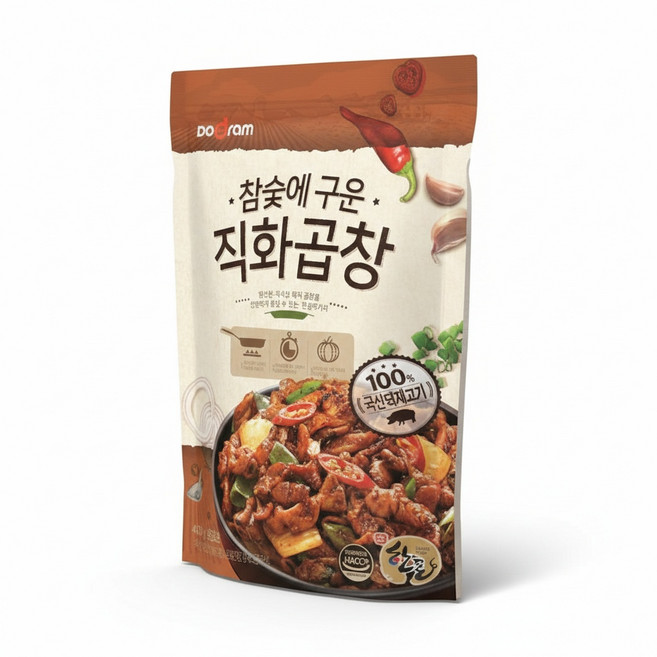 도드람 참숯에 구운 직화곱창 300g, 1개