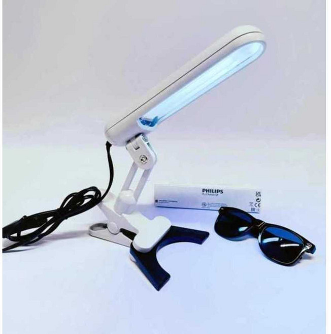 uvb조사기 건선 치료 부위 피부 광선 및 멜라닌 요법 질환 조사기 스탠드 광합성 반점, 1개, uvb조사기+스탠드