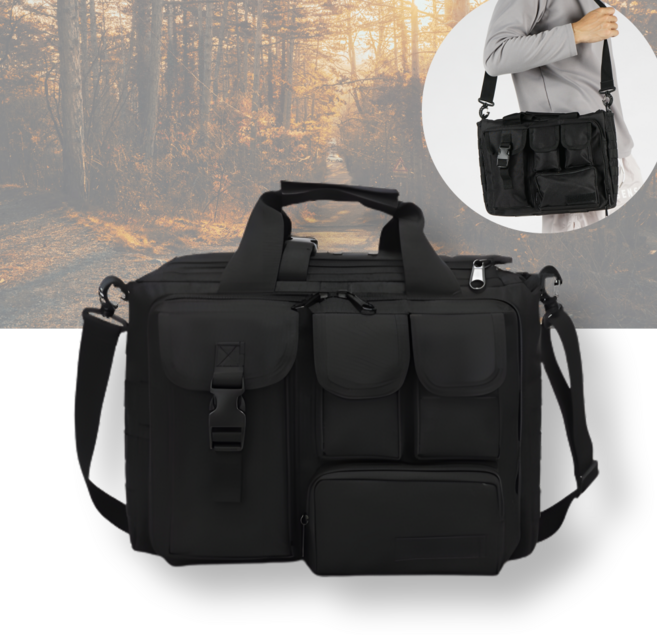 르브아 아웃도어 멀티 포켓 크로스백