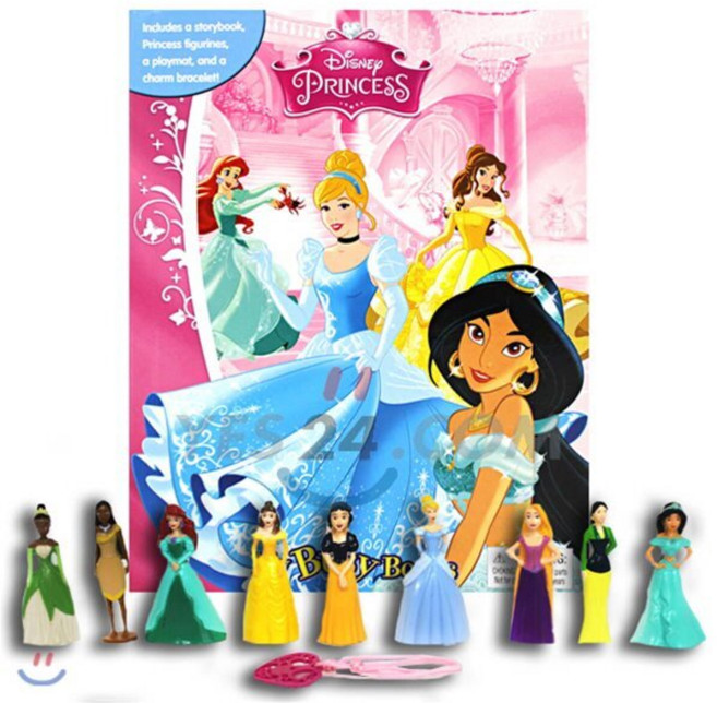 Disney Princess My Busy Book 디즈니 프린세스 비지북 피규어책, Phidal, Disney Princess My Busy Boo...