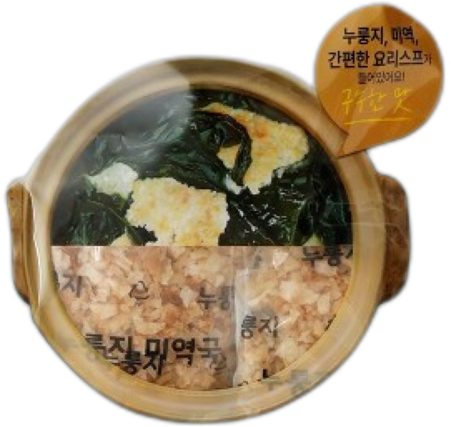 안옥남 간편한 누룽지 미역국 (), 10개, 82g