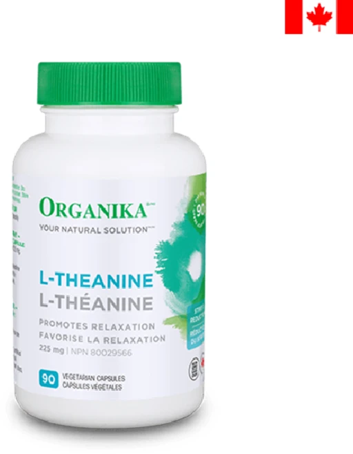 올가니카 L-테아닌 베지 225mg 90캡슐+정품보증서 캐나다 직배송, 1개, 90캡슐, 90정 - 쿠팡