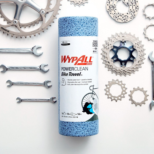 와이프올 파워클린 기름흡착 바이크 타월, 1개