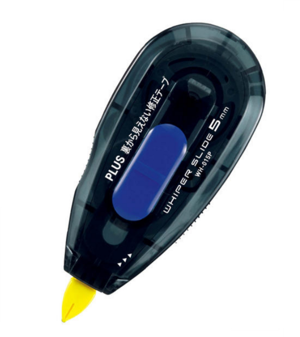 플러스 화이퍼 슬라이드 문서보안용 수정테이프 WH-015P, 본품화이트, 15개