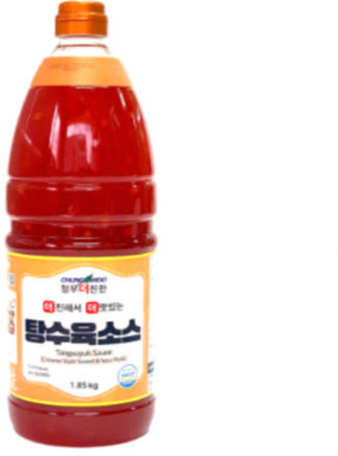 청우 더진한 탕수육소스 업소용 소스, 1.85kg, 3개