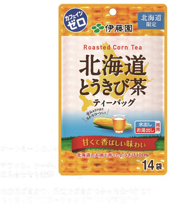 [홋카이도 한정] 홋카이도와 우키비 차 티백 14봉×2세트, 14개입, 1.56g