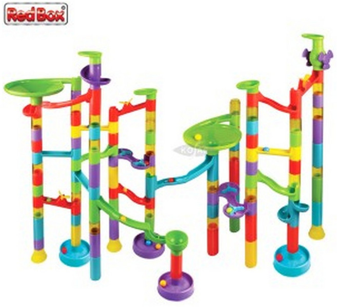 어린이 창의력 두뇌 발달 자석 마블런 구슬 굴리기 레일 블럭 발달교구