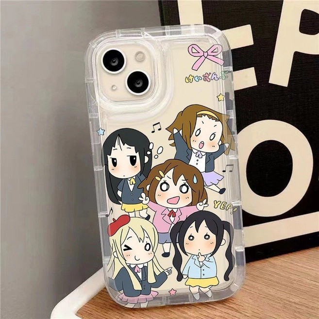 케이온 아이폰 케이스 히라사와 유이 아키야마 미오 나카노 아즈사 코토부키 츠무기 타이나카 리츠 캐릭터 굿즈