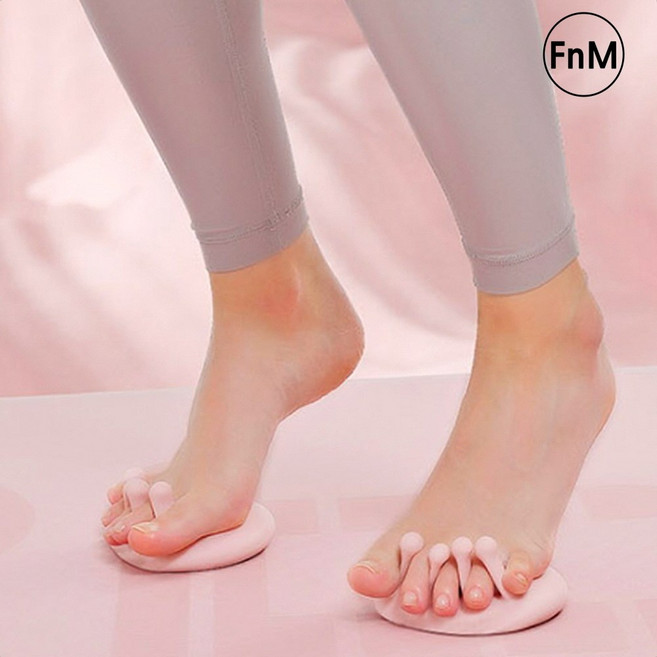 발가락 슬리퍼 다이어트 실내화 발바닥 종아리 마사지 2개입