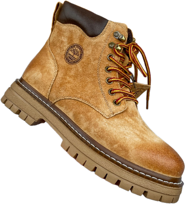 2위 - 팀버랜드 Timberland 빈티지 워시드 6인치 부츠 남성 두꺼운 밑창 황갈색 샌드 베이지 워커부츠