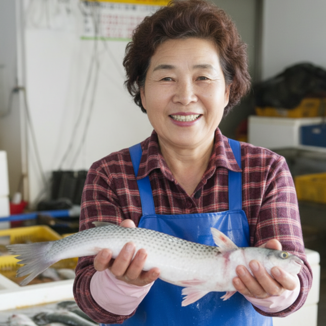 [2026 봄 첫출하] 제철 보리숭어 회, 1개, 300g