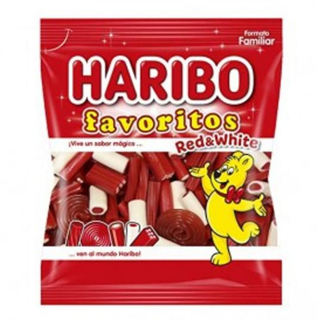 하리보 레드 화이트 페이보리테 리코라이스, 90g, 1개