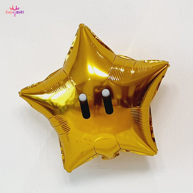 애니메이션 만화 풍선 캐릭터 슈퍼마리오 뽀로로 도라에몽 토이스토리 스폰지밥 스마일파티, 골드스타