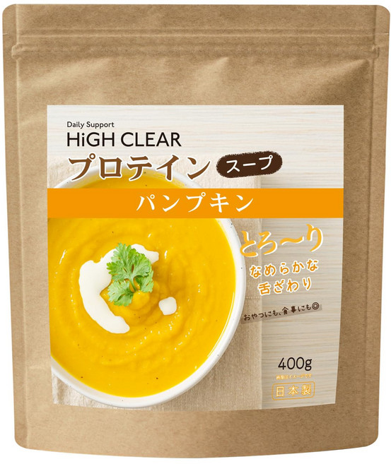 즉석 스프 하이 클리어 프로틴 호박 400g약 20인분, 400g, 1개
