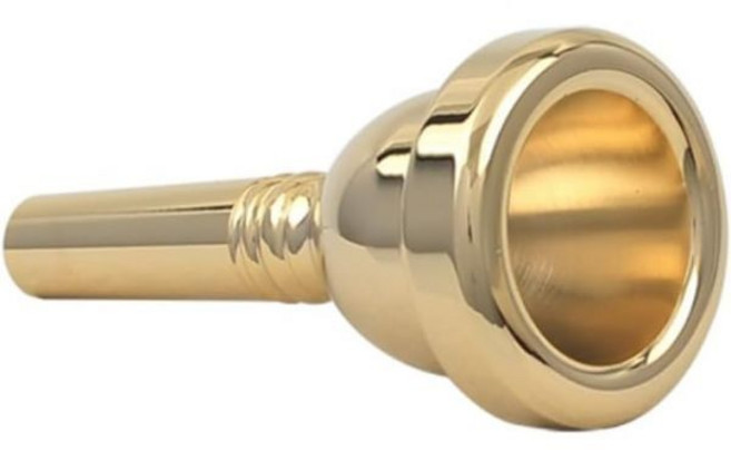 Btuty 알토 트롬본 구리 마우스피스 6.5AL 마우스피스(골드), Gold