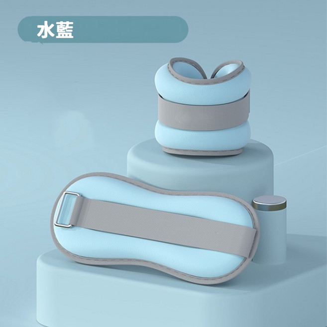 負重沙包 綁腳綁手沙包 鍛鍊沙袋, 1.5公斤*2隻=3公斤/藍色, 藍色, 1.5公斤*2隻=3公斤