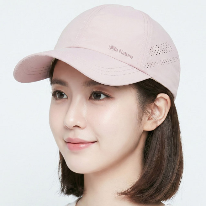 여름 메쉬 볼캡 에어쿨링 양옆사선 타공 등산모자 아웃도어 시원한 운동 러닝 방수