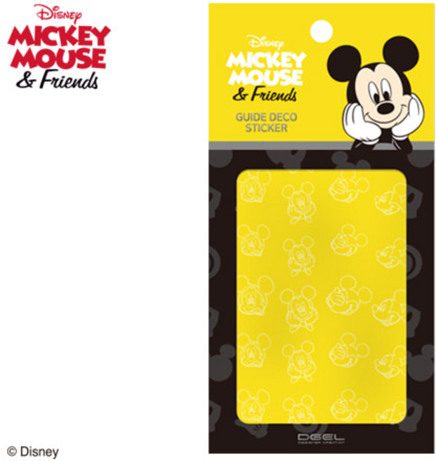 디젤 디즈니 가이드 데코 네일스티커 _미키 마우스 V2, 2개