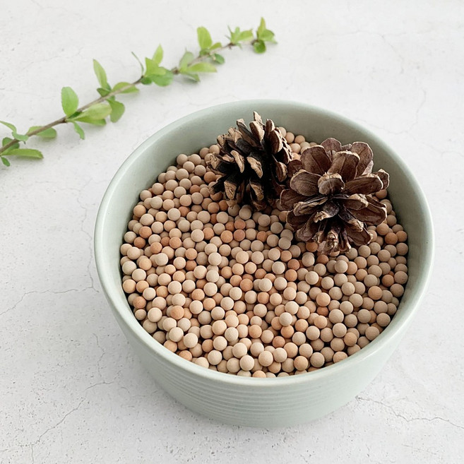 포항에서 온 제올라이트 볼 천연 탈취제 천연 습기 제거제 새집 사무실 가구 차량 냄새제거, 3개, 1kg