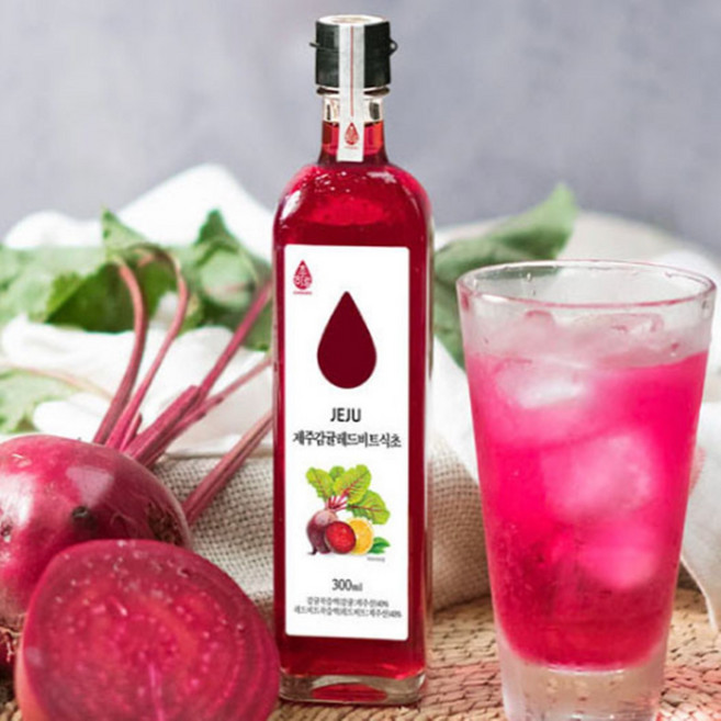 [초하루] 제주 감귤레드비트 식초 300ml. 1병