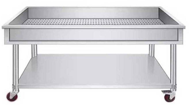 김장 작업대 선반 식당 업소용 주방 절임 배추 조리대, 1개, 120x60x80cm