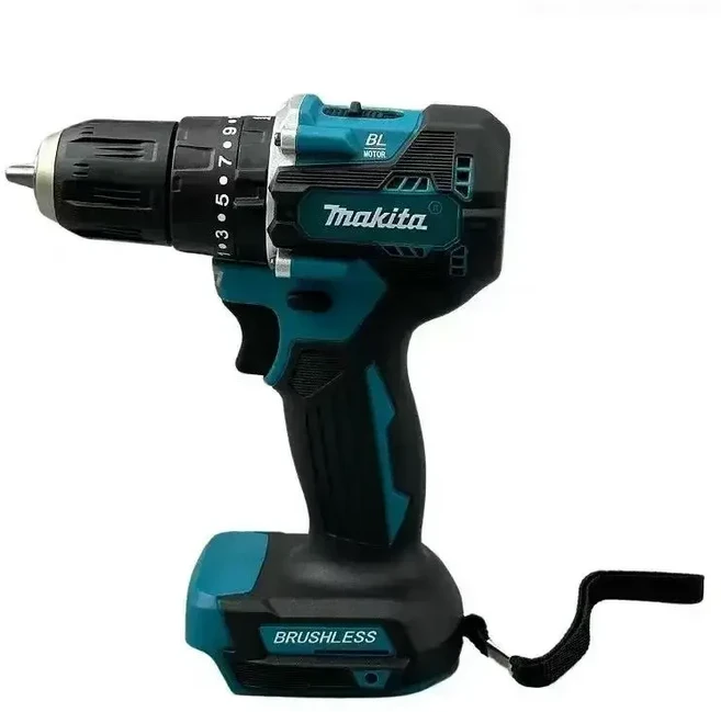 마키타 DDF487 충전식 전기 드릴 리튬 브러시리스 휴대용 전동 드라이버 해머, 01 No battery-DDF487, 02 EU, 01 No battery