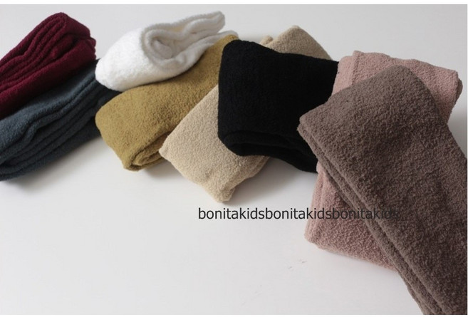 뽀송뽀송한 수면 겨울 기모타이즈 유아 아동 여아 수면타이즈