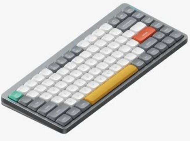 가능 로우 V2 프로파일 Windows Nuphy 75% 및 스위치 무선 호환 Air75, Cowberry Switch, 없음, 텐키리스, 없음