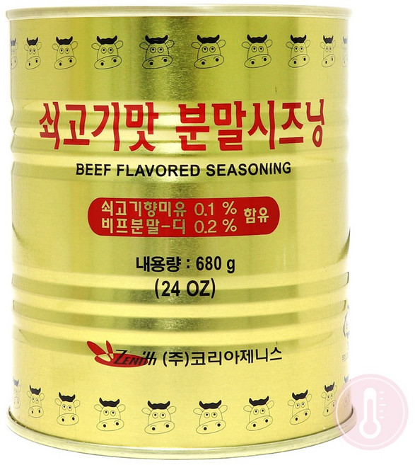[코리아제니스] 쇠고기맛분말시즈닝, 680g, 1개