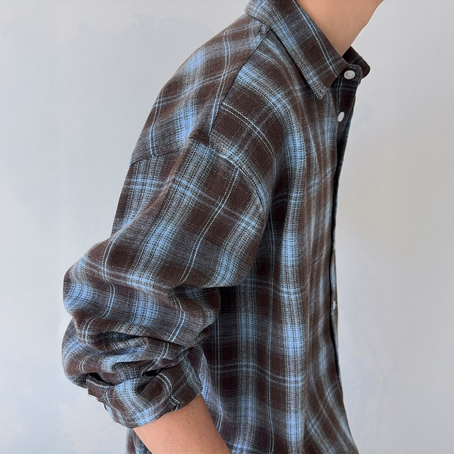 시그니처 플란넬 체크셔츠(3colors)
