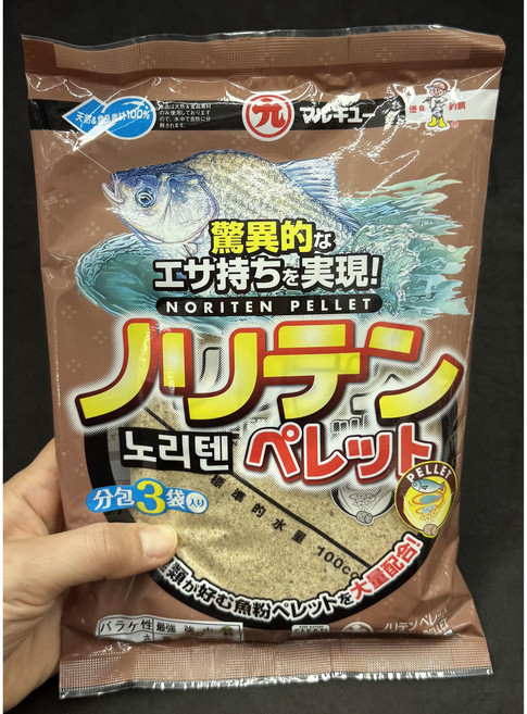 마루큐 노리텐 펠렛 135g(소포장3봉입), 1개, 135g