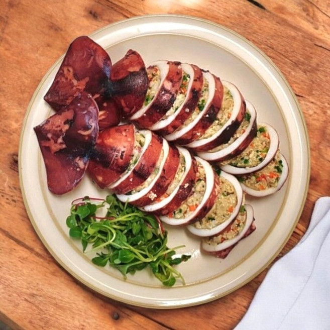 속초 오징어순대 누룽지 설악청정 식품 푸드 택배 / 소(2마리), 2개