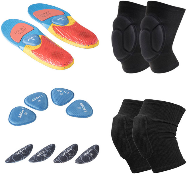 바디몬 테일러풋 군입대 준비물 세트 훈련소 군대 군인 입대 입영용품 팔꿈치보호대 무릎보호대, 1세트