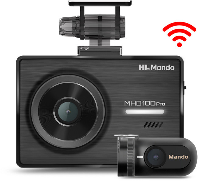 만도 MHD100 2채널 블랙박스 방전방지 포맷프리 스마트폰 연동 보증 2년, 만도MHD100(32GB) 셀프장착+리더기