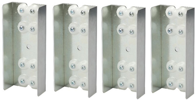 JG철물스토어 (정품) 국산 고급형 레이스웨이 조이너 연결 I형 연장 일자, 1세트