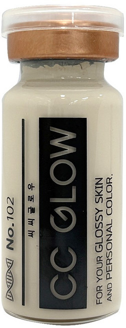 씨씨글로우 파운데이션 앰플 102 하이라이터 주름미백앰플 CC글로우 MTS앰플 셀프MTS 미백MTS, 1개, 10ml