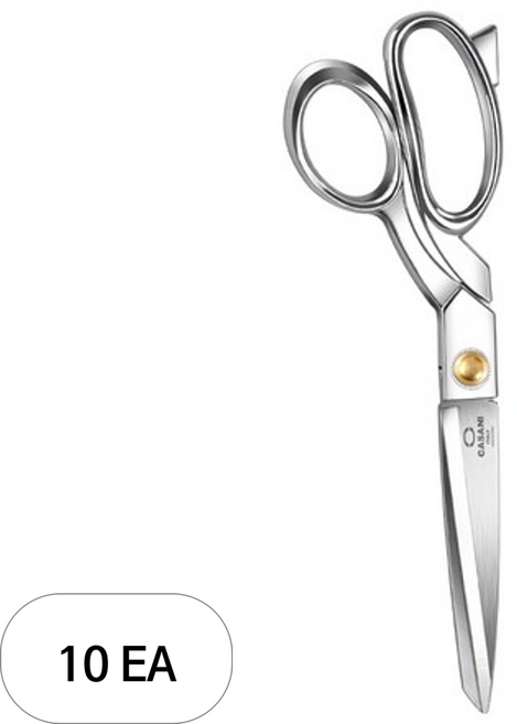 까사니 스텐 가위, 혼합색상, 10개