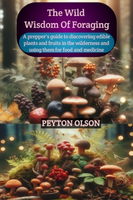 (영문도서) The wild wisdom of foraging: A Prepper's Guide to Discovering Edible Plants and Fruits in the... Paperback, Independently Published, English, 9798878078535